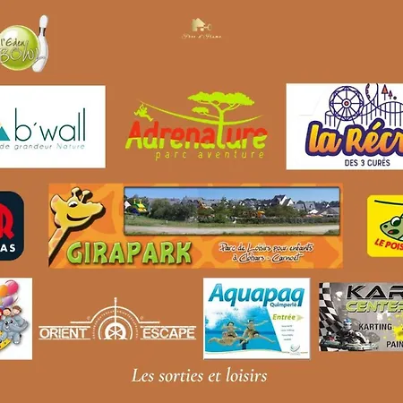 Fancy, Vallee Du Scorff, Nature 2-4 Personnes בית נופש Arzano